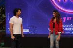 Tiger Shroff, Nidhhi Agerwal at the Launch Of Song Beparwah on the sets of The Kapil Sharma Show on 13th July 2017